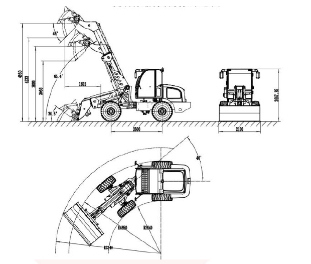 Ładowarka przegubowa Hornet HMA 825T - zdjęcie 2